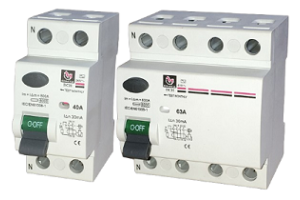 残留電流遮断器（RCCB）：動作原理、種類、配線、比較