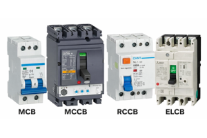 MCB vs MCCB vs RCCB vs ELCB: 完全比較ガイド