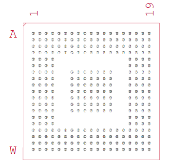 MC9328MX21CVM Footprint
