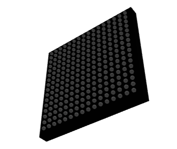 LFE3-35EA-7FTN256C 3D Model