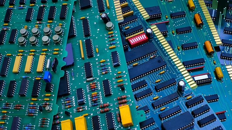 Through-Hole Components on PCB
