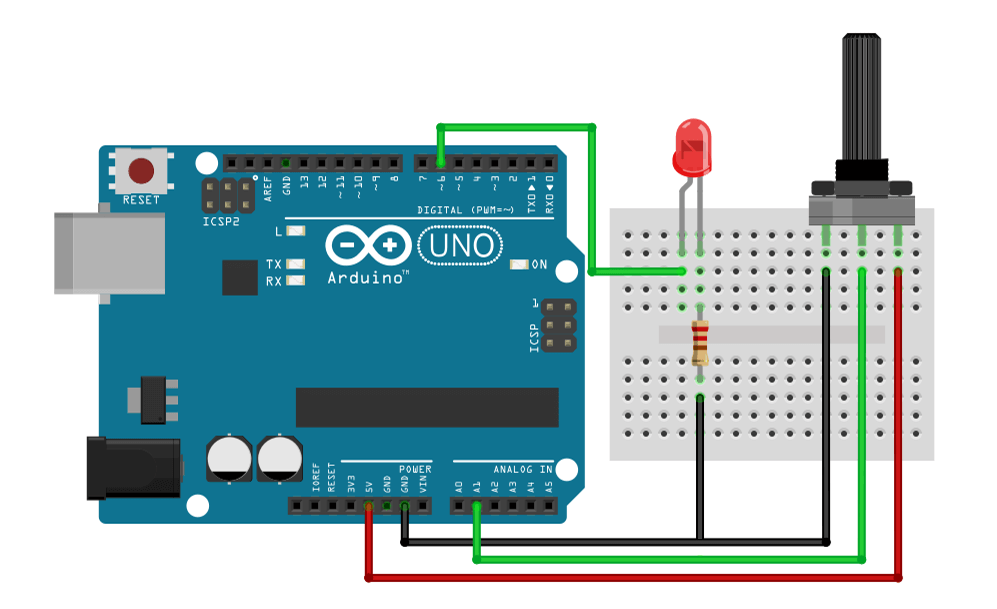 Arduino PWM LED Control