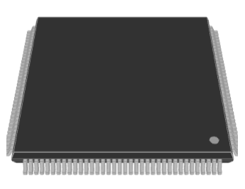 XC2S50-5TQG144I 3D Model