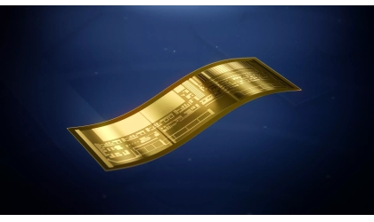 画期的な曲げ可能な32ビットマイクロプロセッサの製造コストは1ドル未満です